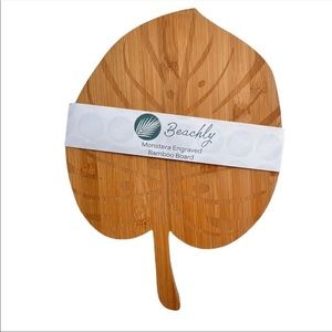 Monstera Engraved Cutting Board